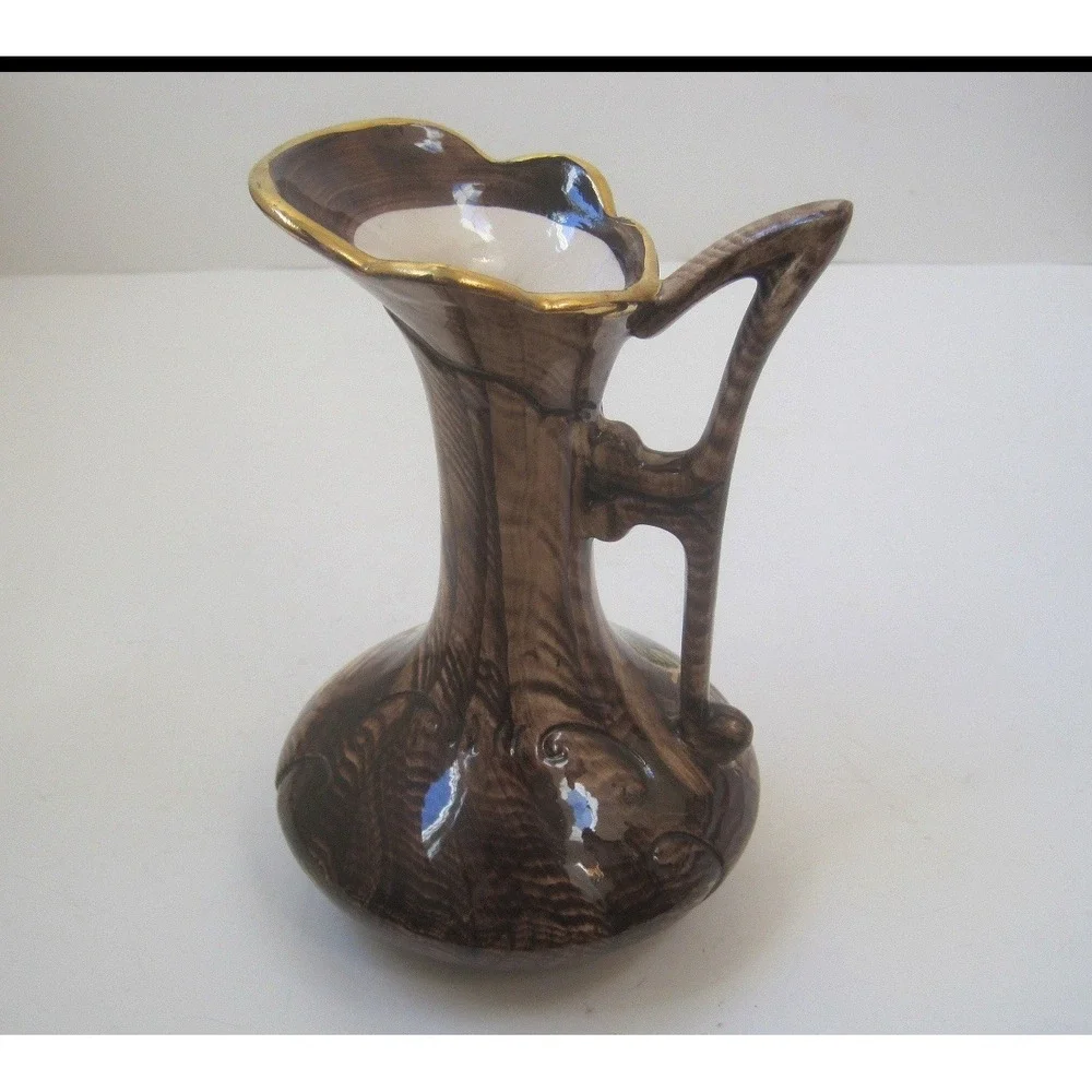 Extraordinary Vase Made in Belgium by Henry Bequet #314 Quaregnon 7